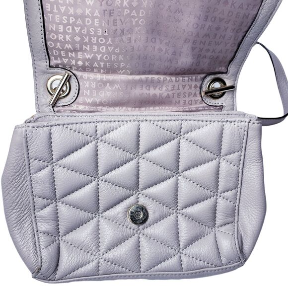 Kate Spade Eliza Emery Court Class Shoulder Bag Mousse Frosting Leather WKRU3909 - Picture 5 of 13